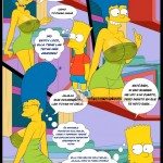 los simpsons xxx porno comics marge bart sexo_3