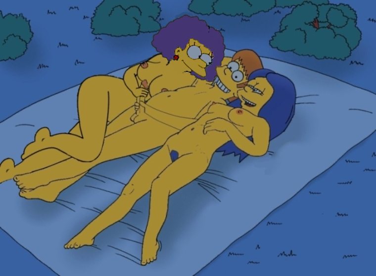 Trio Marge Selma Y Homero Los Simpsons Xxx Comicsporno