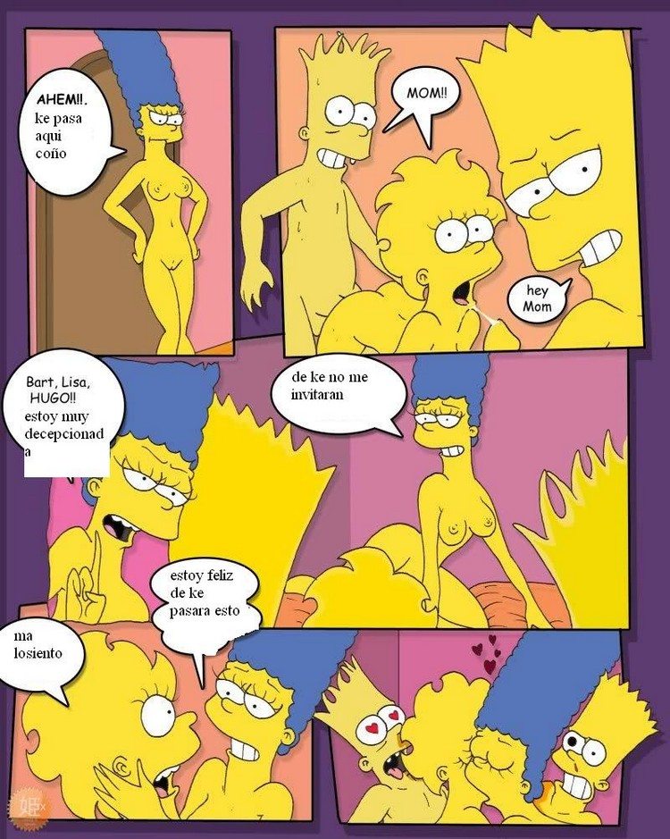 Порно Комиксы Барт