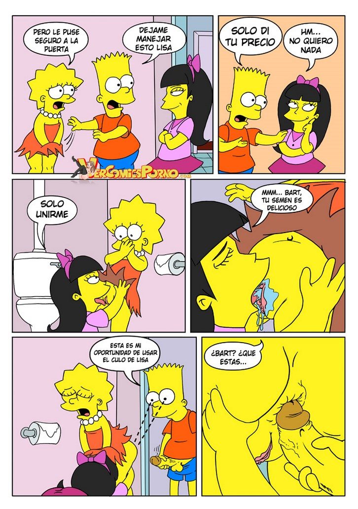 Parodia Porno De Los Simpson Con Lisa Jessica Bart Ver Comics