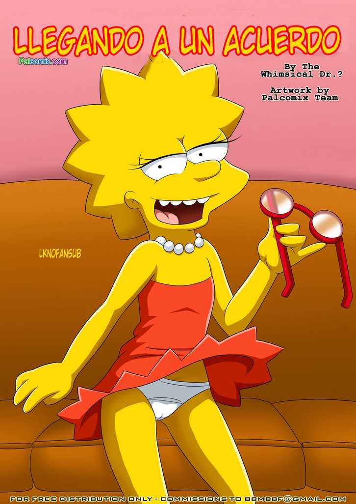 Milhouse disfruta de las mamadas de Lisa
