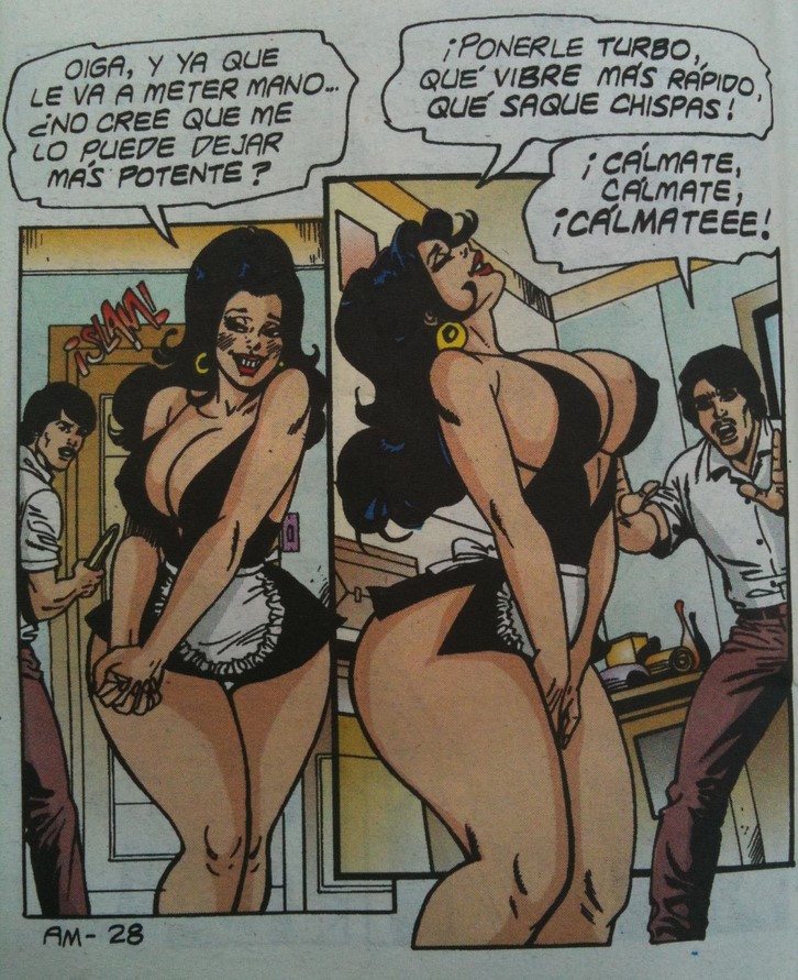 Comics porno mexicano. 