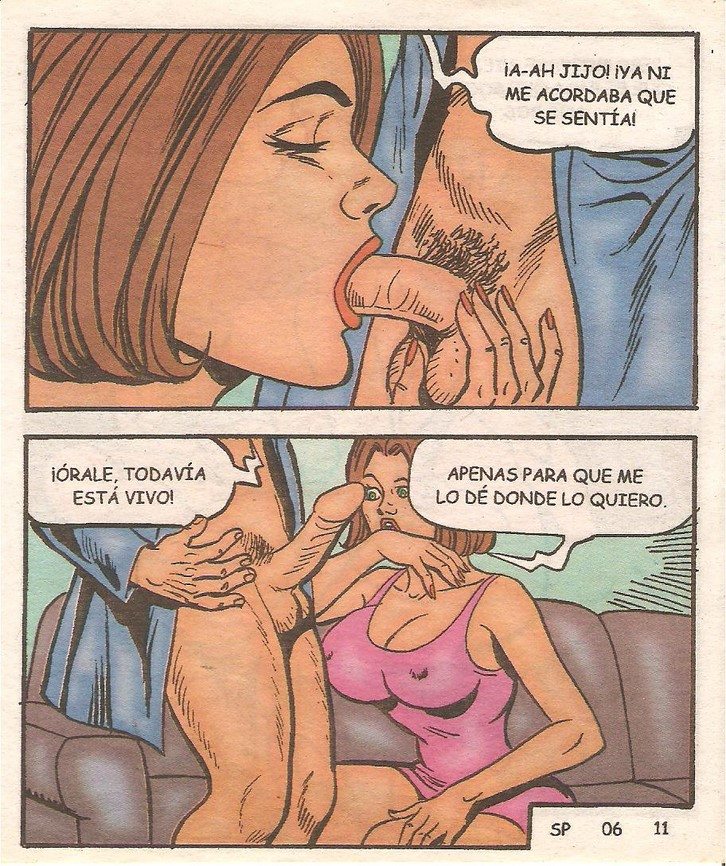 Comics porno mexicano. 