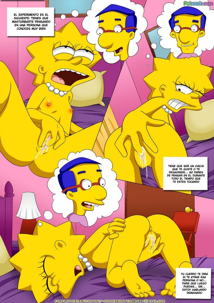 Comics porno Simpsons. 