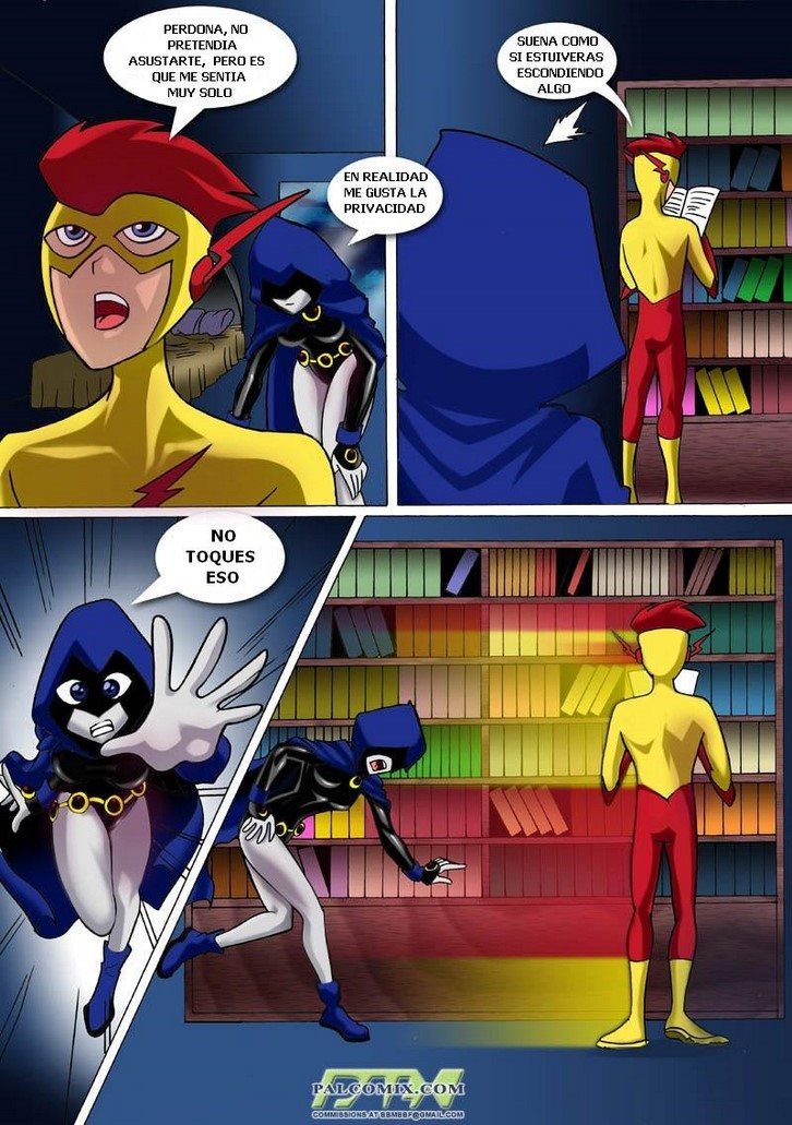 teen-titans-raven-vs-flash 2